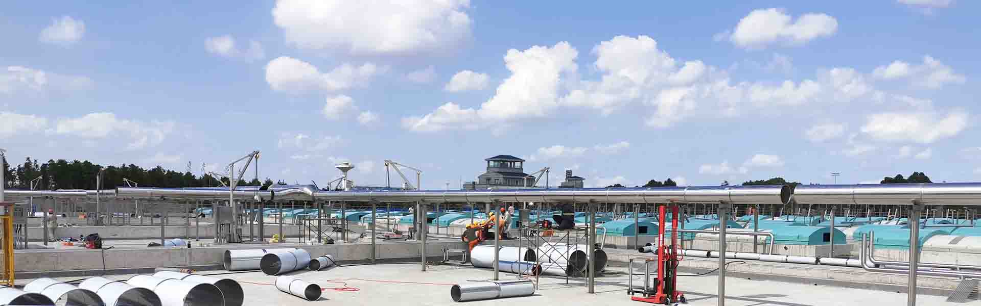 接觸氧化池、絮凝沉淀工藝